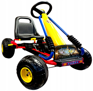 Veľké šliapacie motokárové auto 3-6 rokov a viac PROMO regulácia -30%